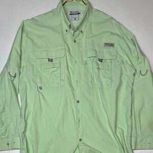 Men's Columbia Large PFG Long Sleeve Fishing Shirt
